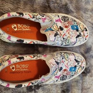 Bobs by Skechers women 9w dog print